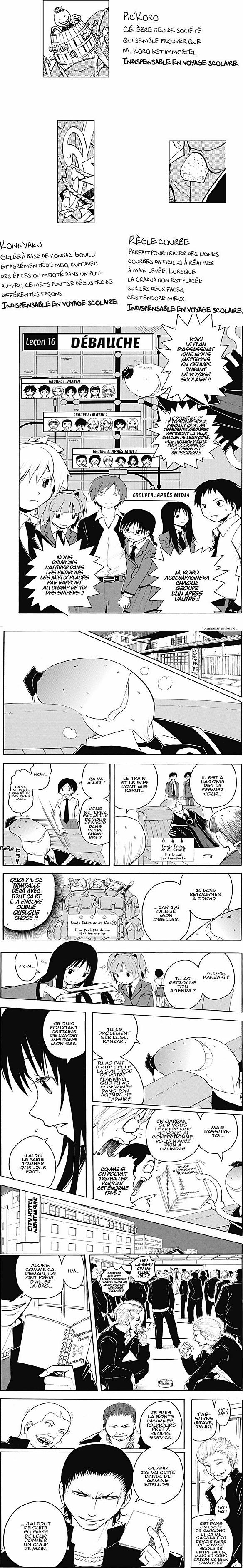 Read Assassination Classroom FR Manga Online