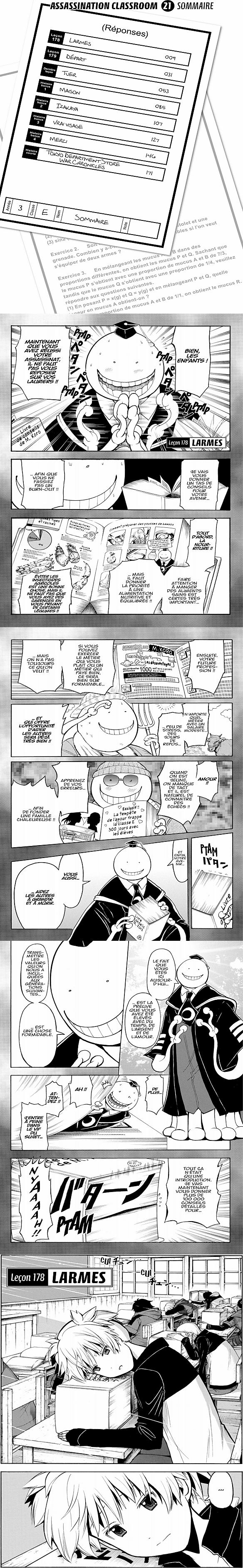 Read Assassination Classroom FR Manga Online
