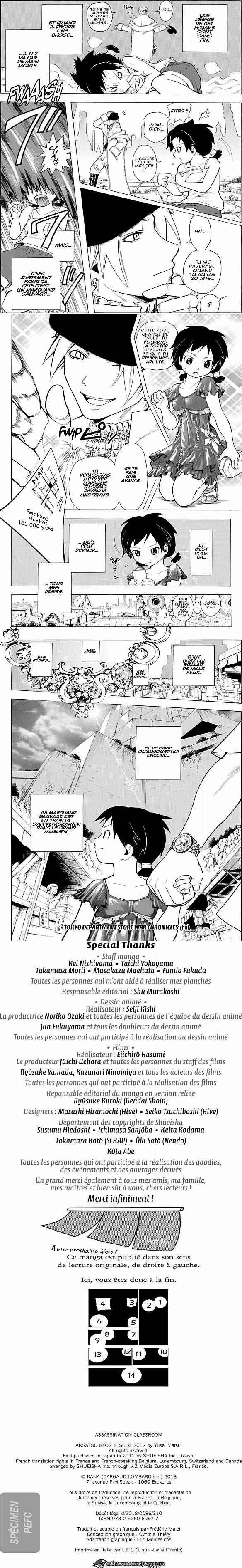 Read Assassination Classroom FR Manga Online