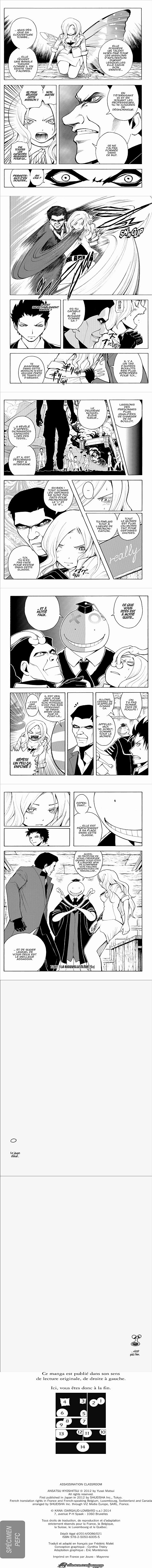 Read Assassination Classroom FR Manga Online