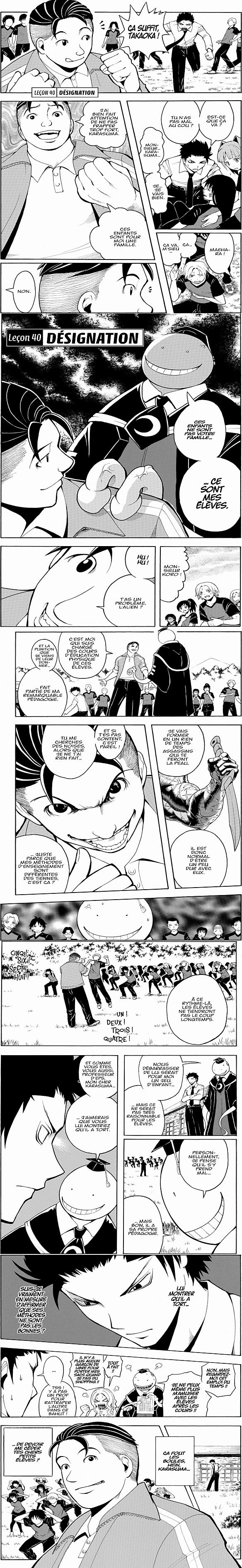 Read Assassination Classroom FR Manga Online