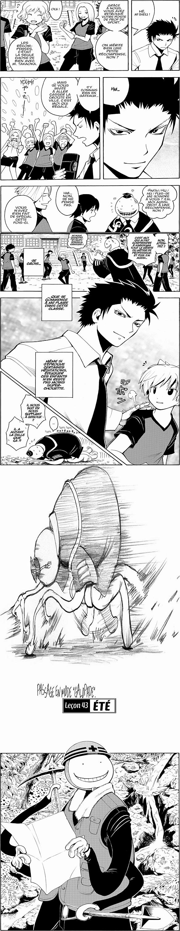 Read Assassination Classroom FR Manga Online