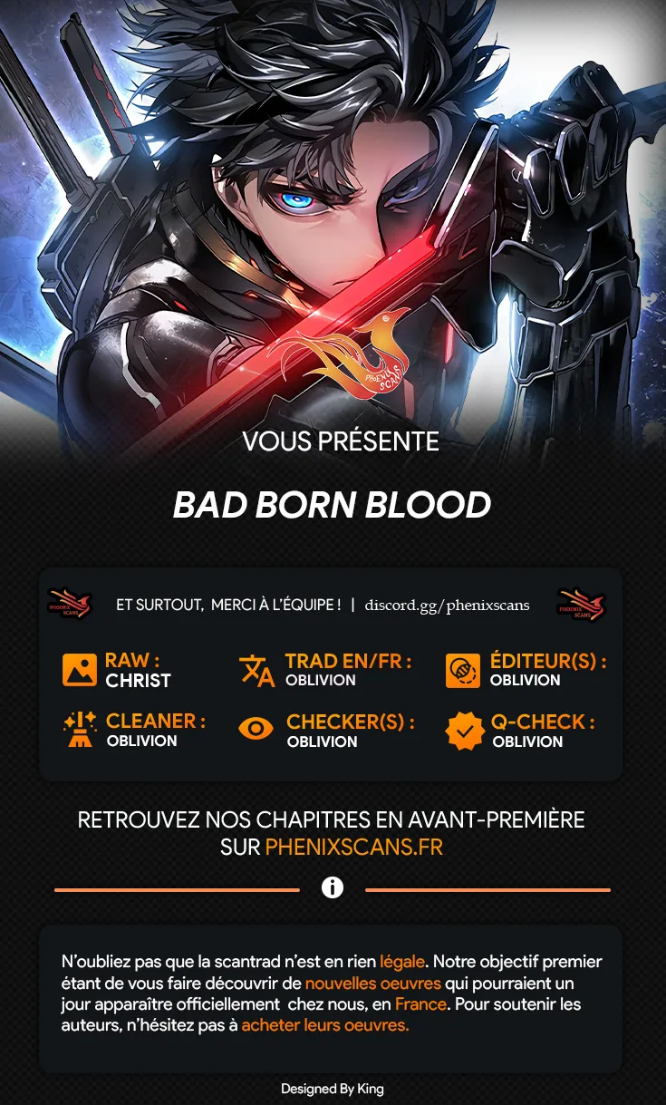 Read Bad Born Blood FR Manga Online