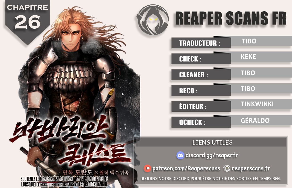 Read Barbarian Quest FR Manga Online