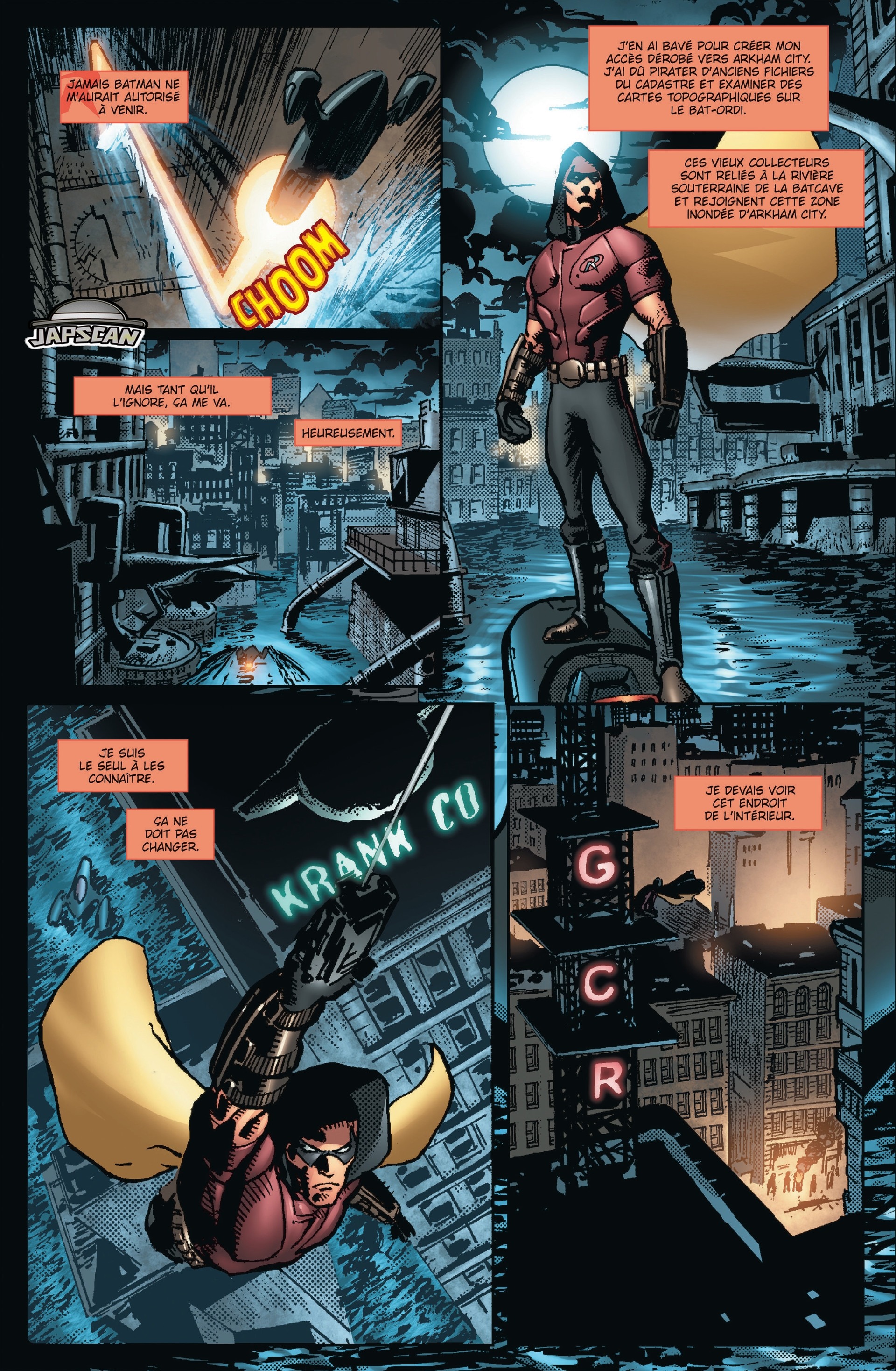 Read Batman FR Manga Online