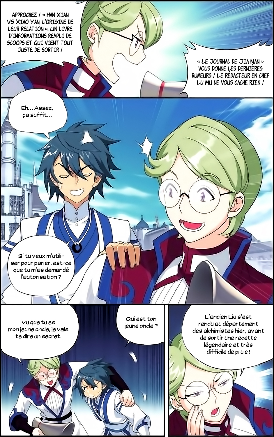 Read Battle Through The Heavens FR Manga Online