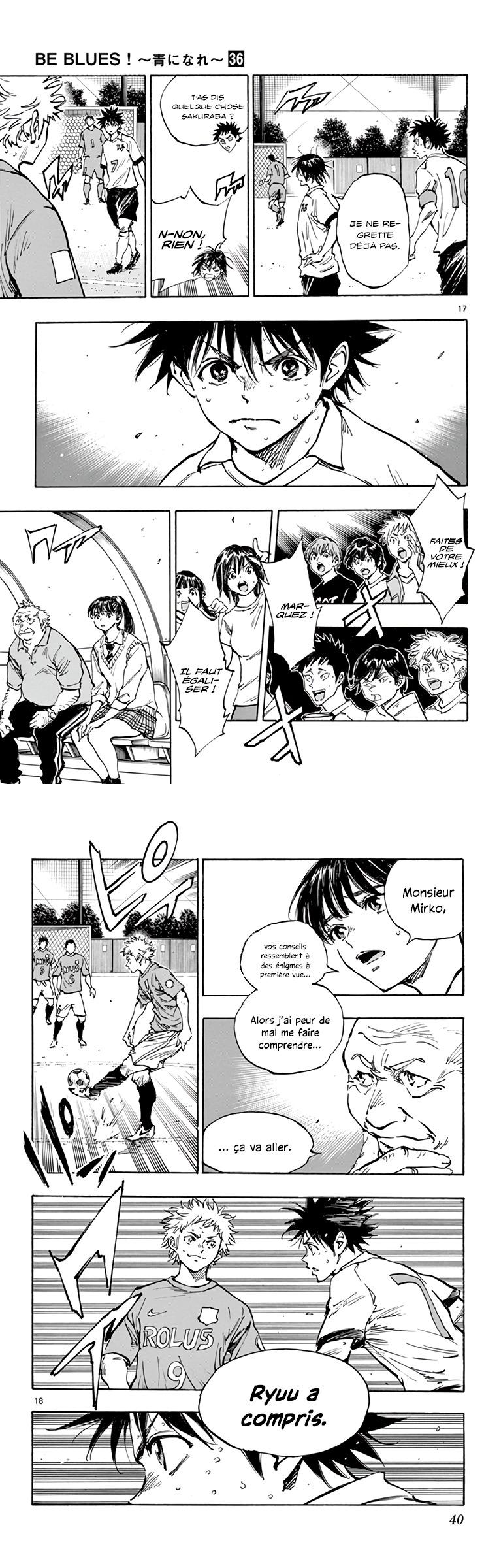 Read Be Blues FR Manga Online
