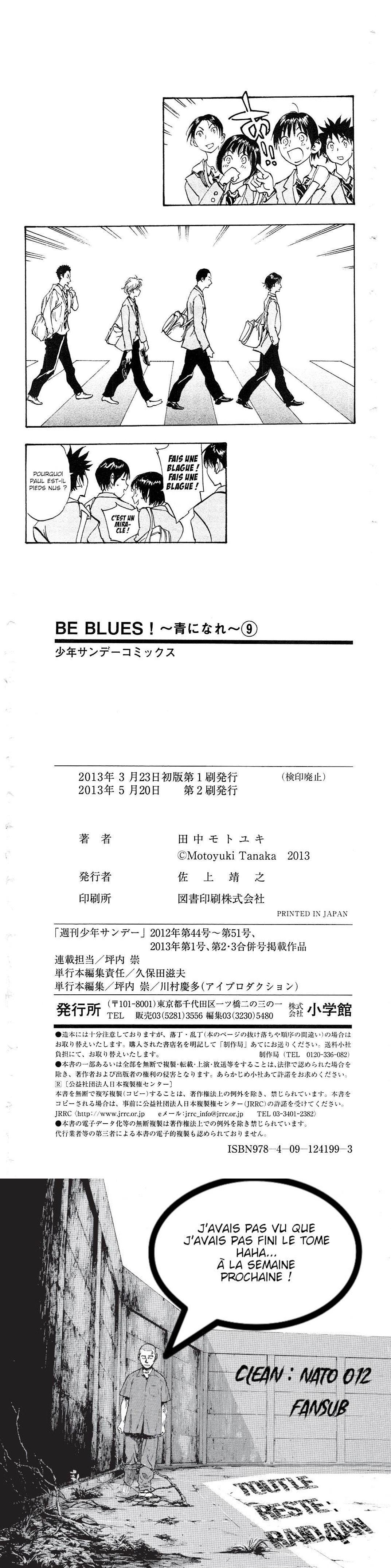 Read Be Blues FR Manga Online