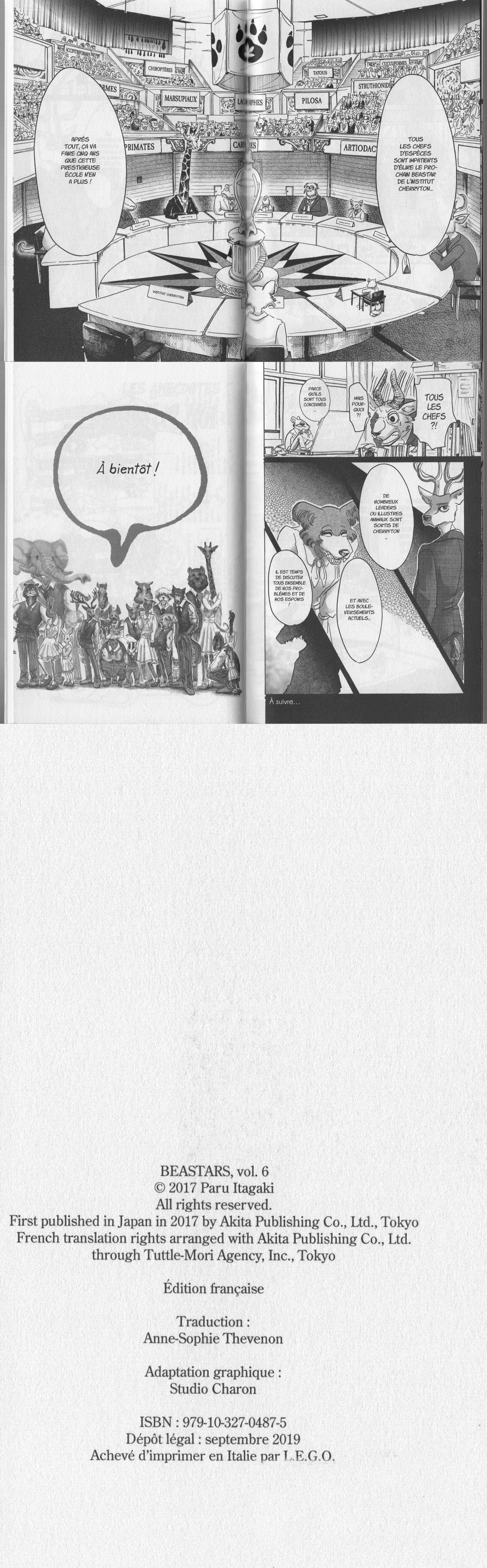 Read Beastars FR Manga Online