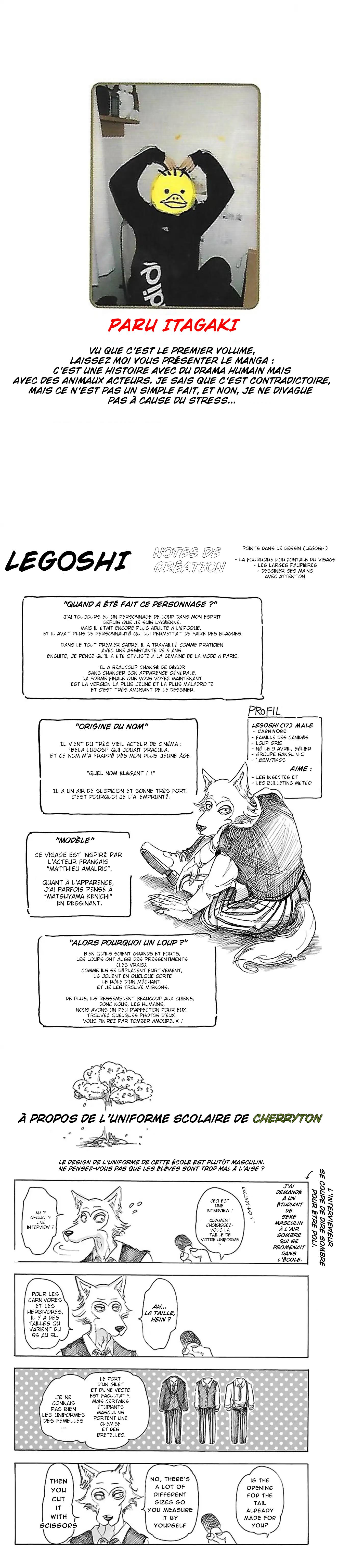 Read Beastars FR Manga Online