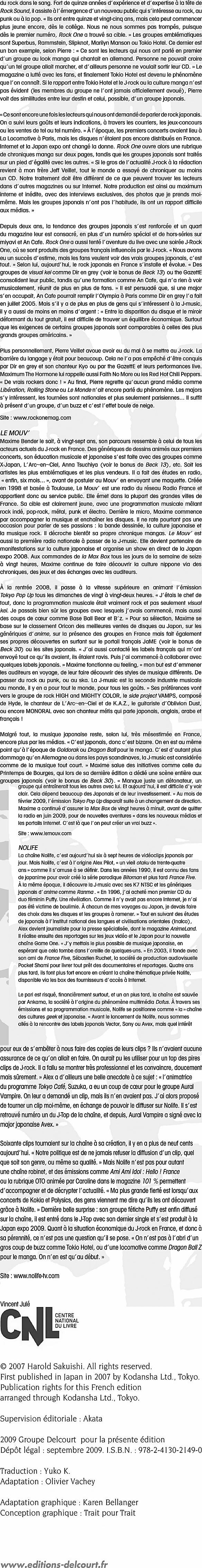 Read Beck FR Manga Online