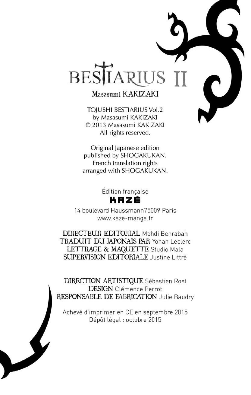 Read Bestiarius FR Manga Online