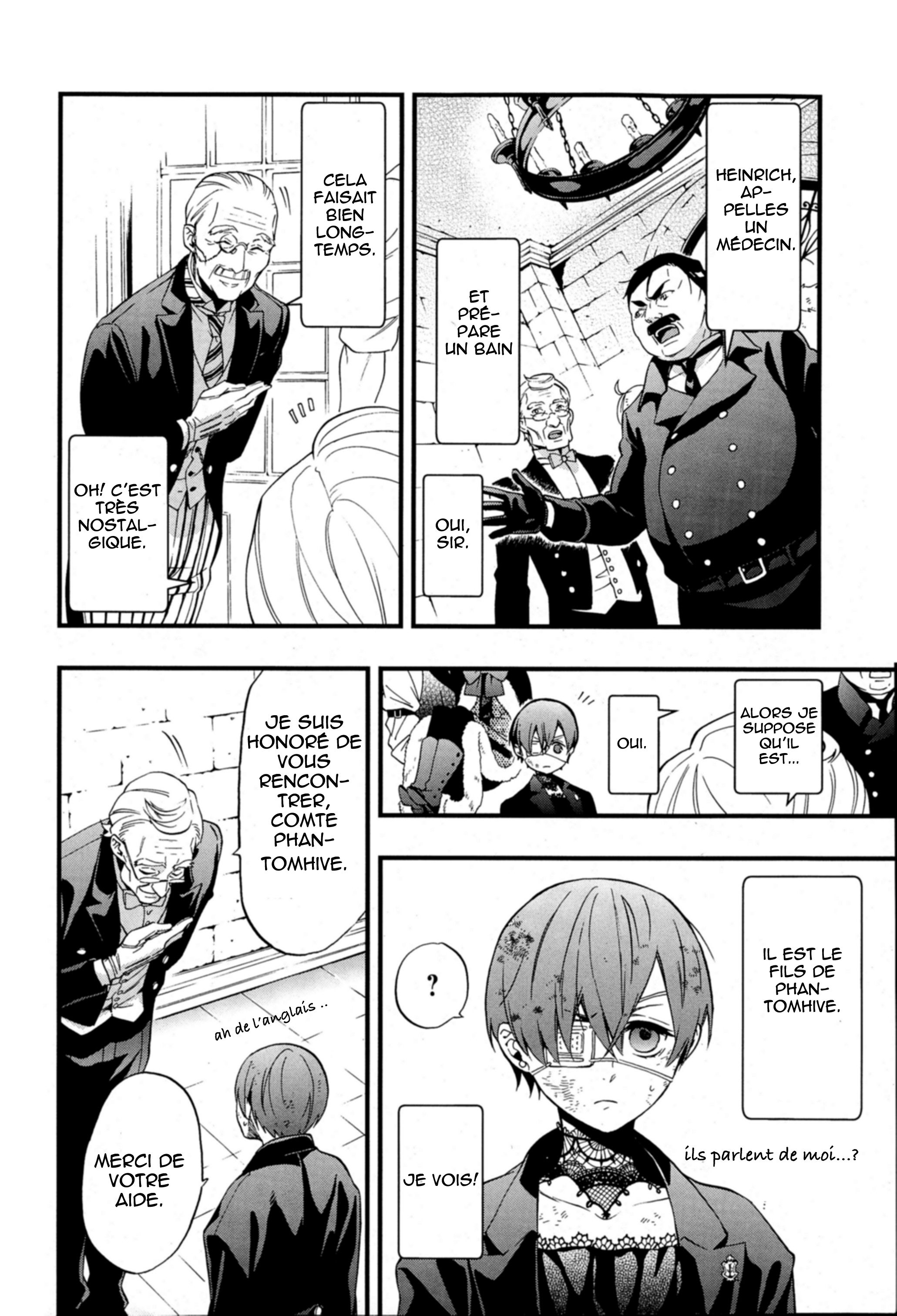 Read Black Butler FR Manga Online