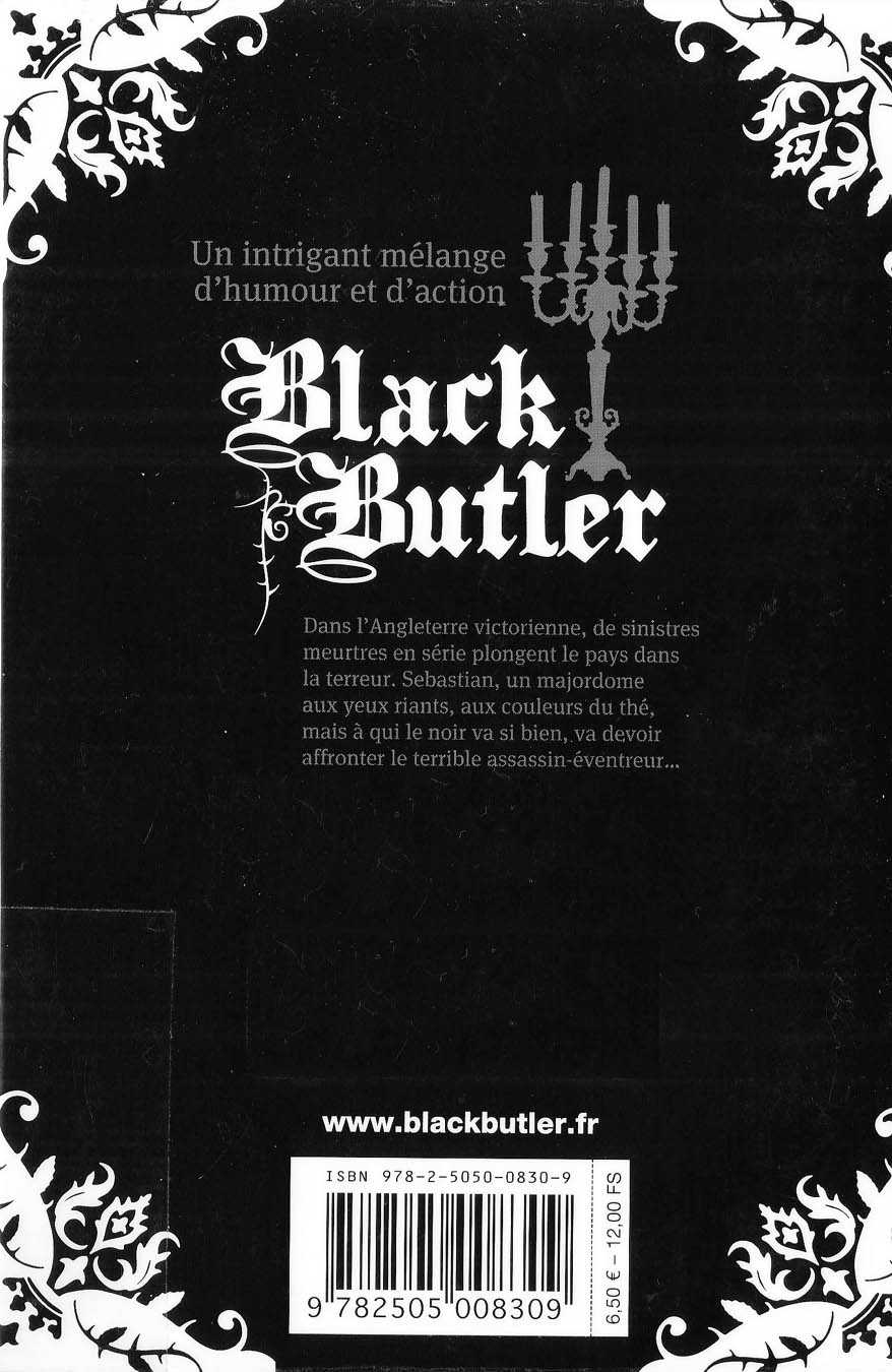 Read Black Butler FR Manga Online