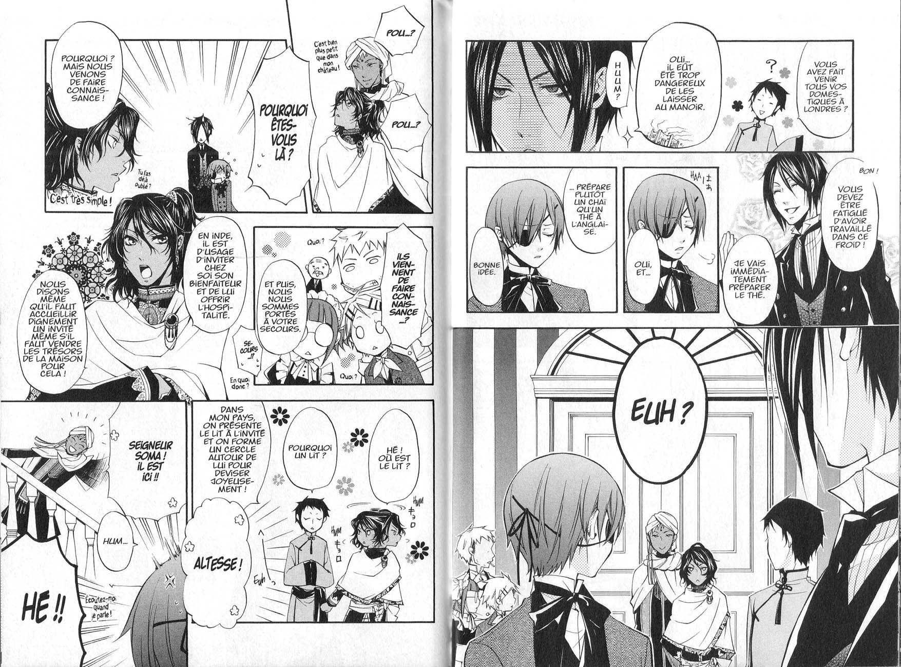 Read Black Butler FR Manga Online