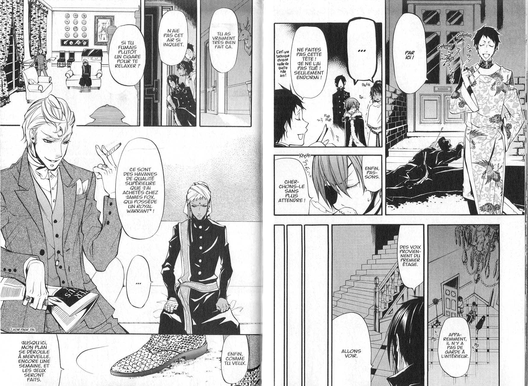 Read Black Butler FR Manga Online