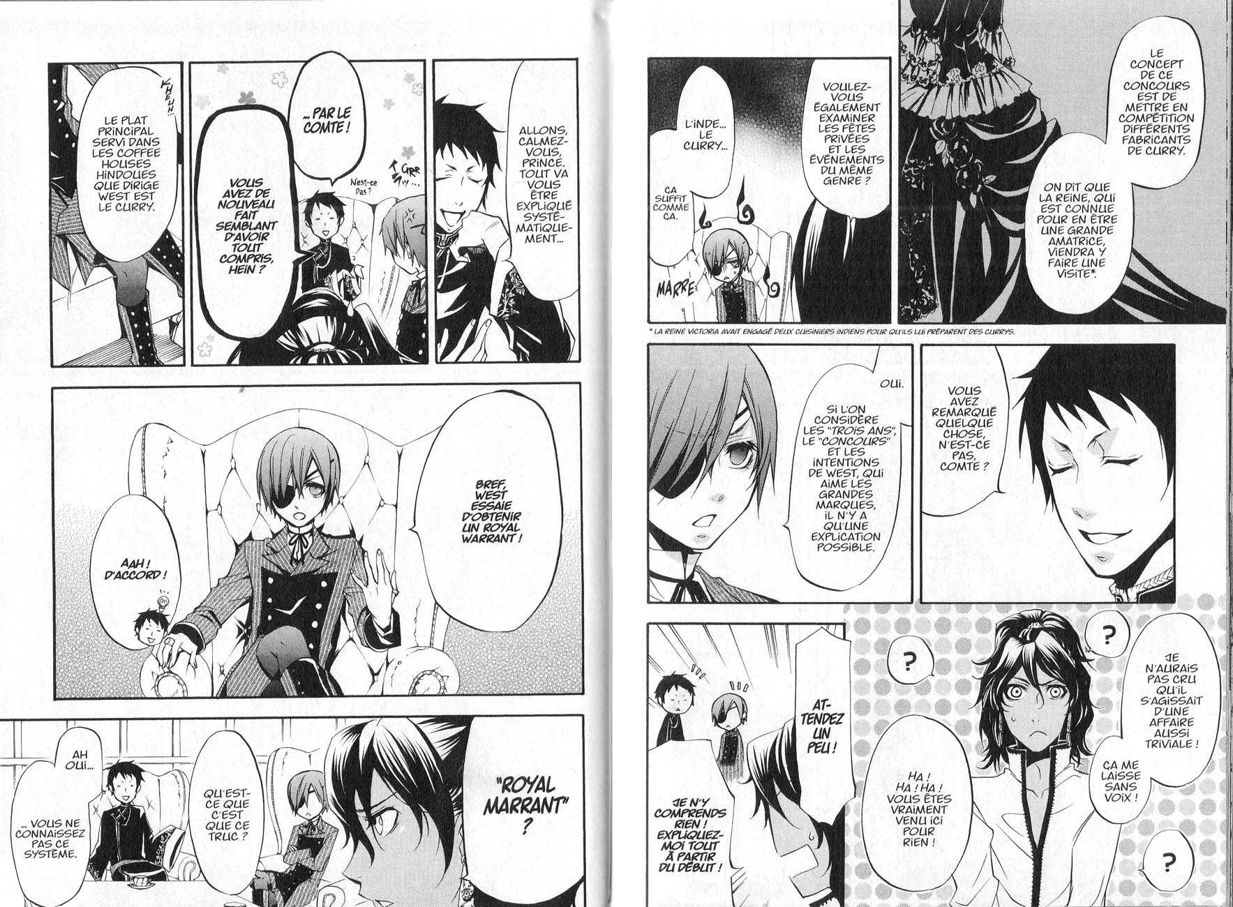 Read Black Butler FR Manga Online