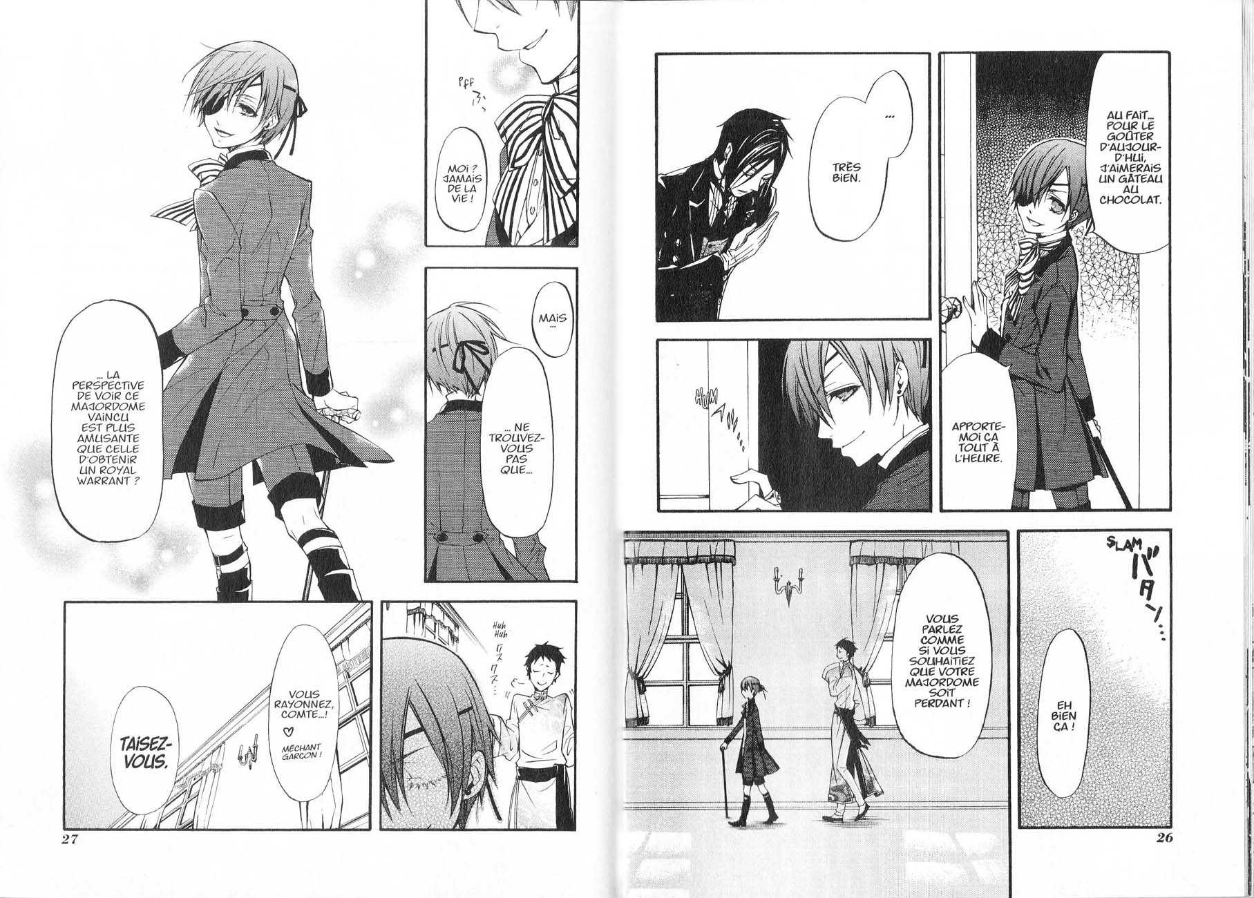 Read Black Butler FR Manga Online