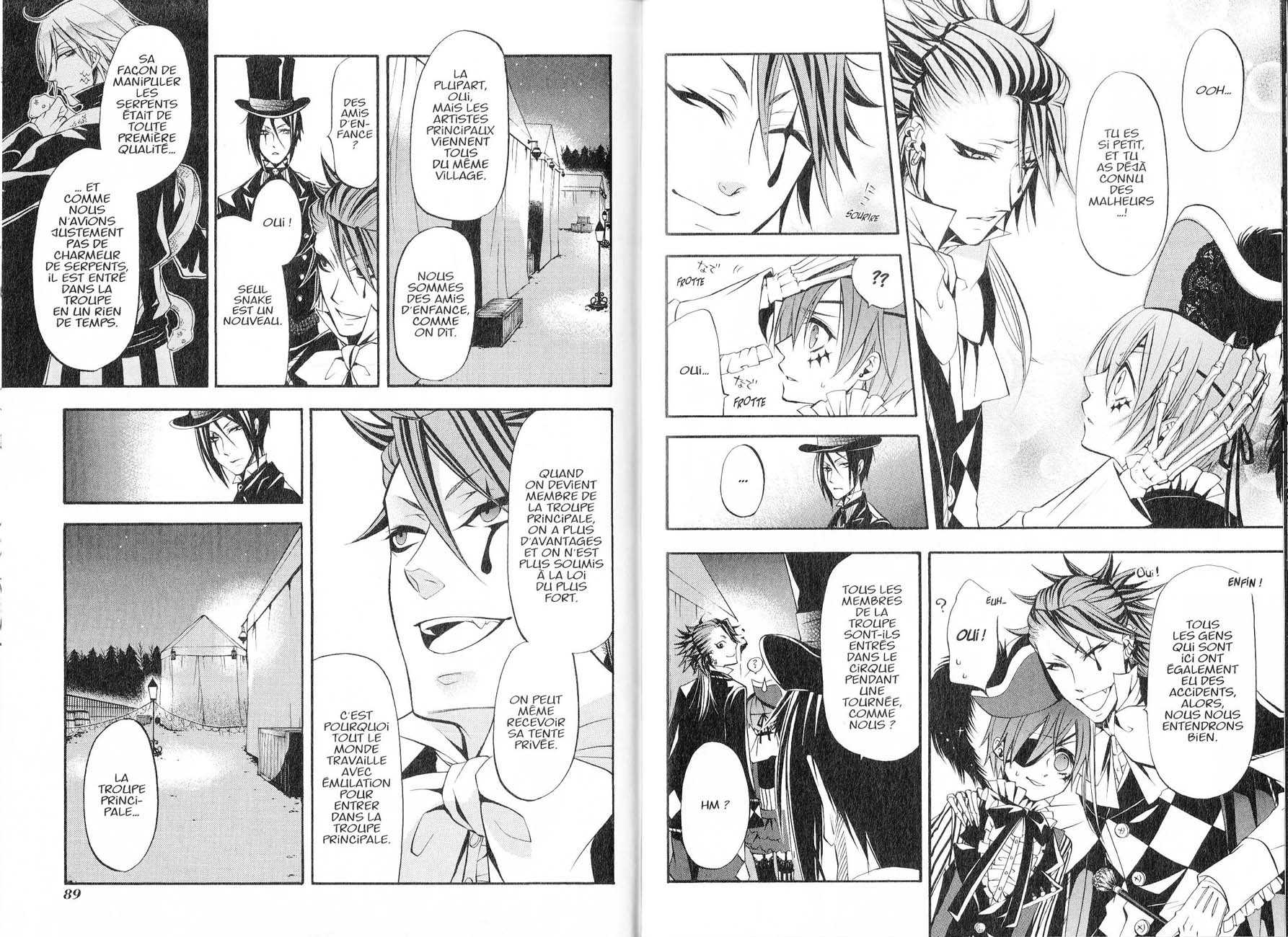 Read Black Butler FR Manga Online