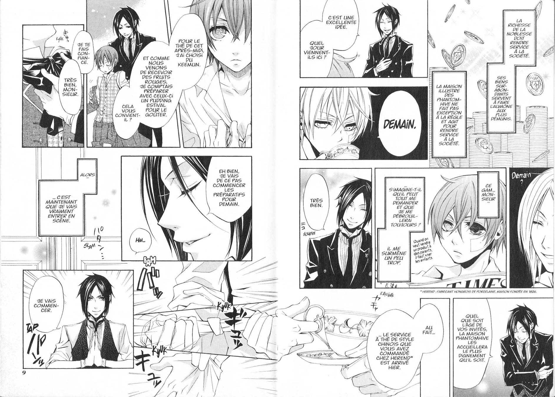 Read Black Butler FR Manga Online