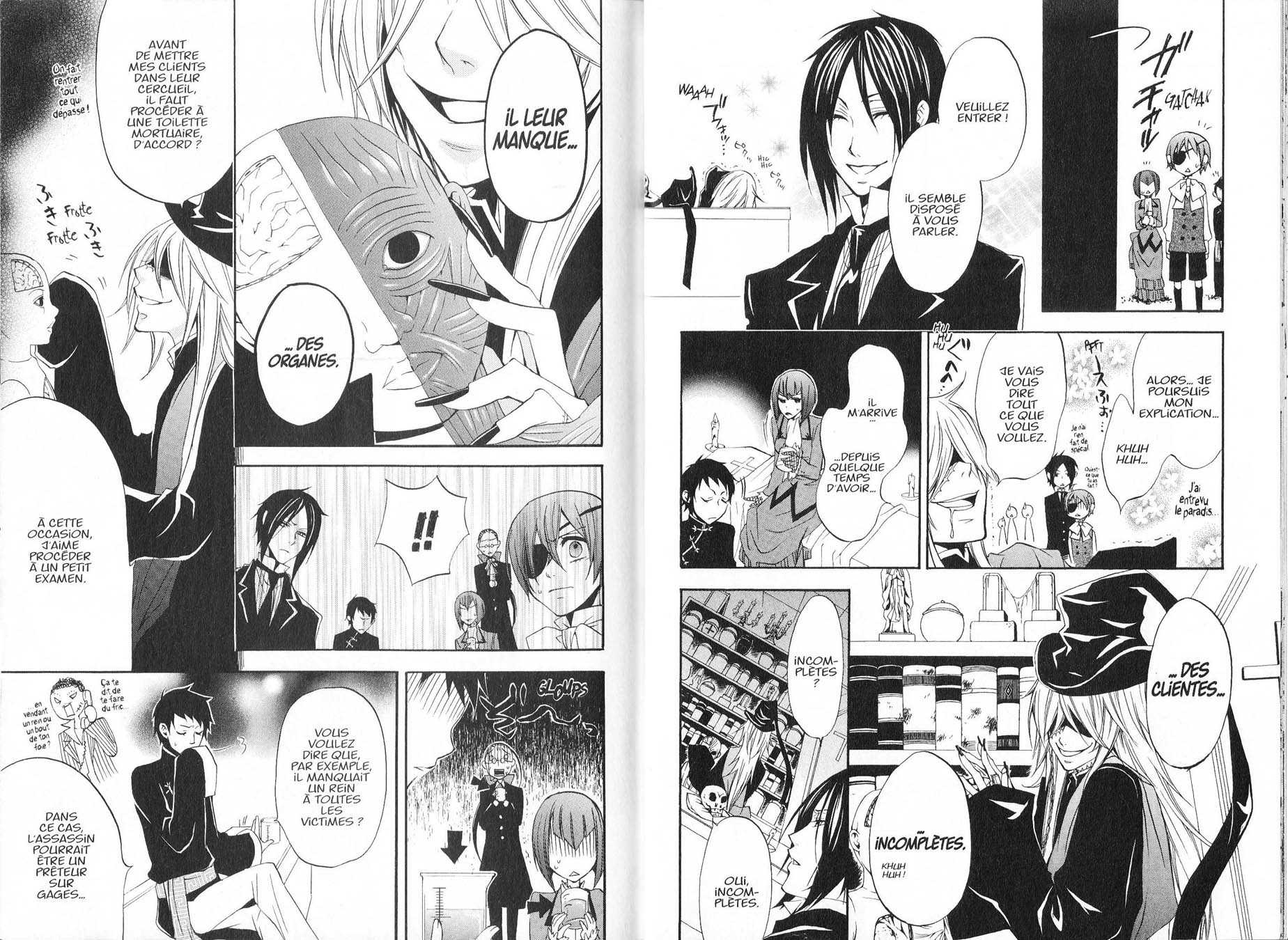 Read Black Butler FR Manga Online
