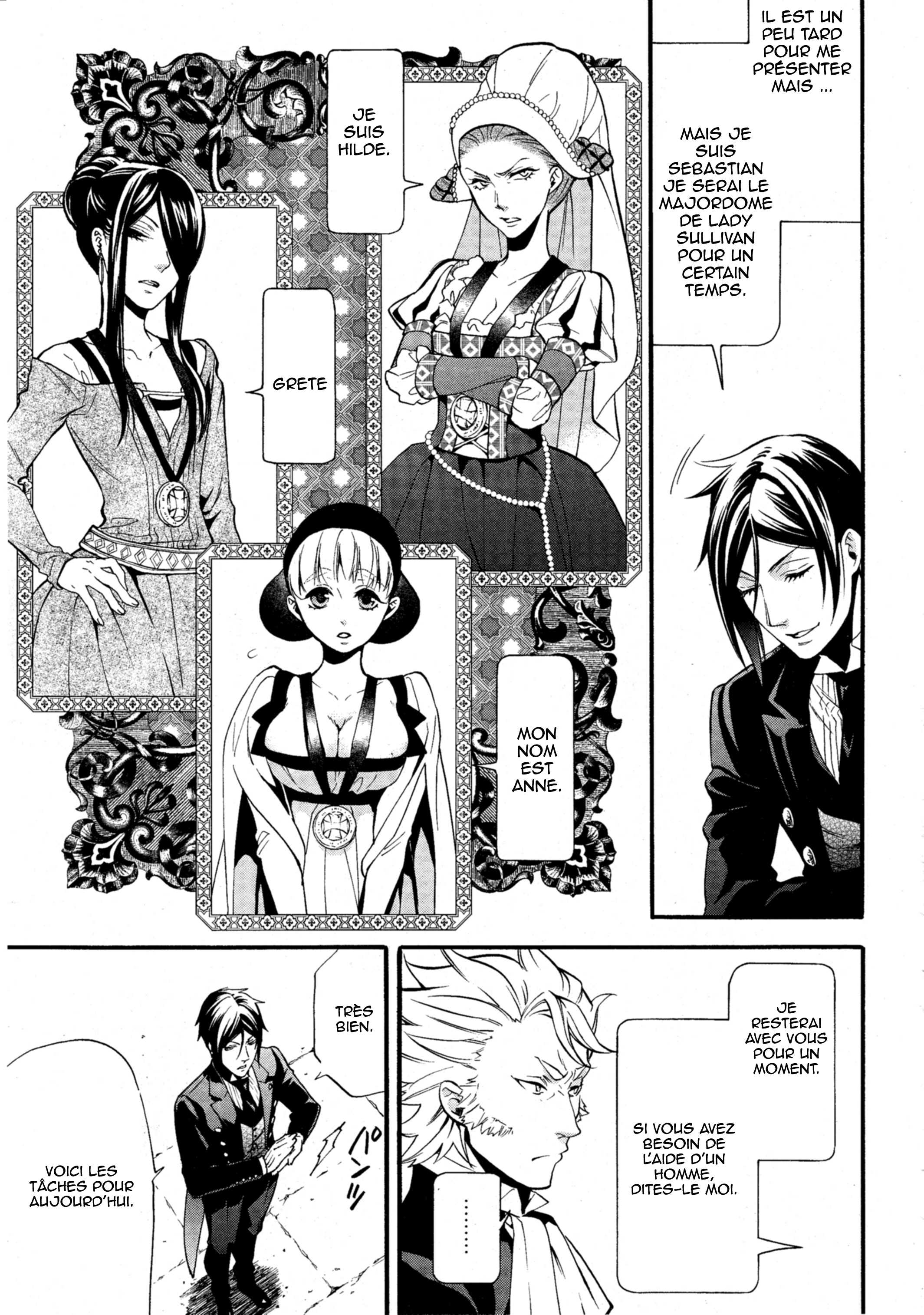 Read Black Butler FR Manga Online