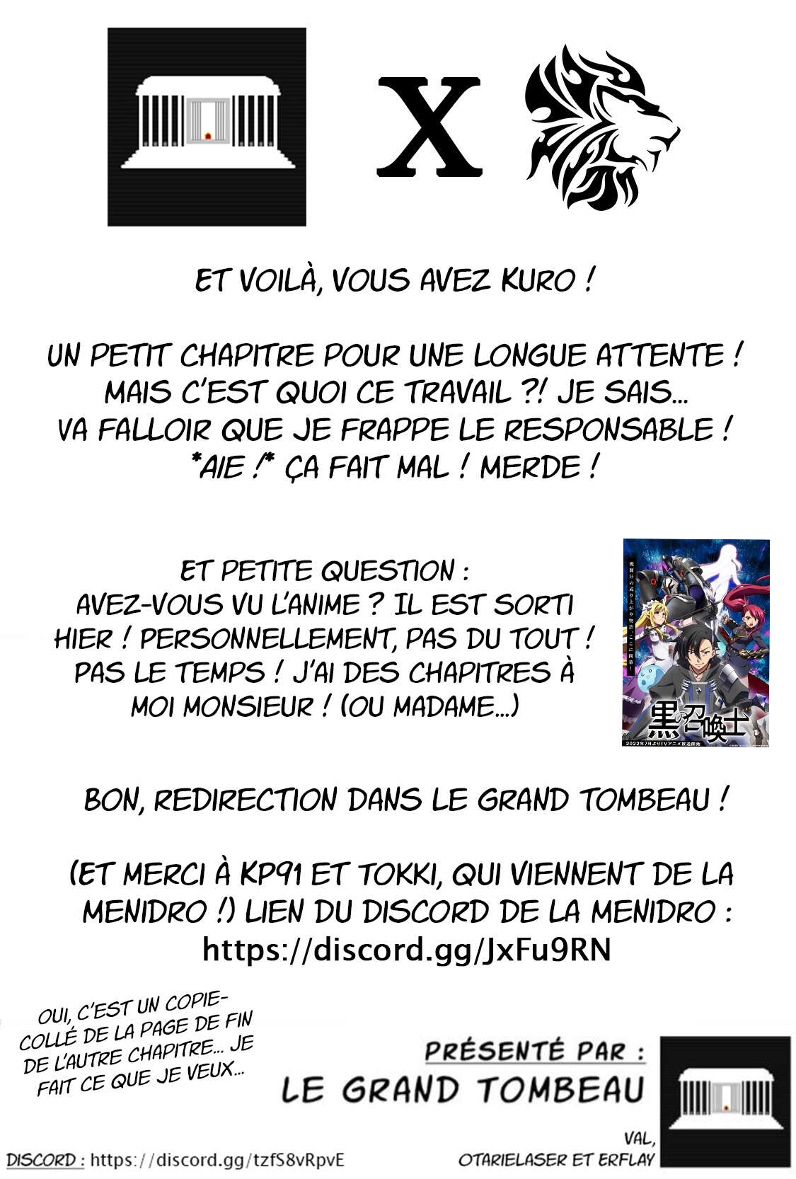 Read Black Summoner FR Manga Online