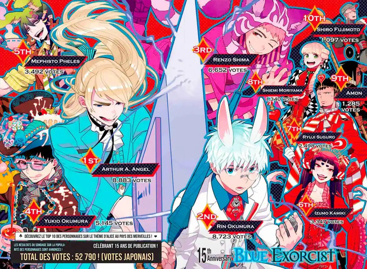 Read Blue Exorcist FR Manga Online