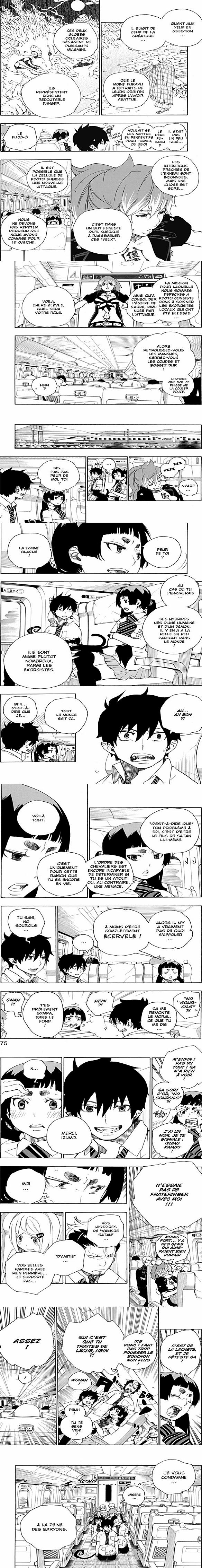 Read Blue Exorcist FR Manga Online