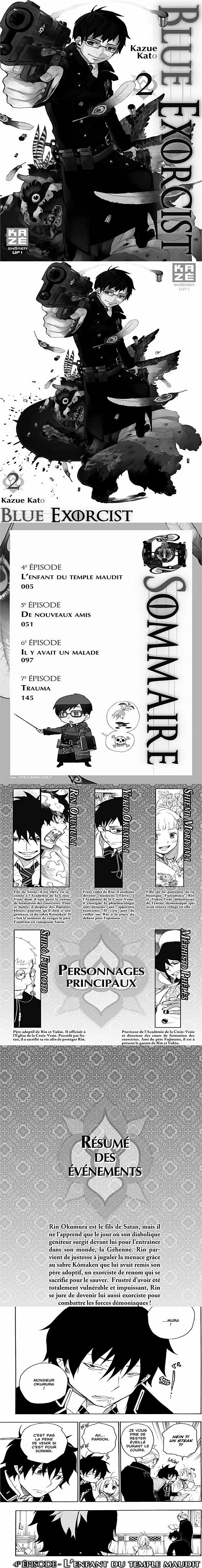 Read Blue Exorcist FR Manga Online