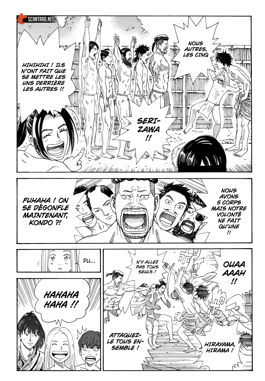 Read Blue Wolves FR Manga Online