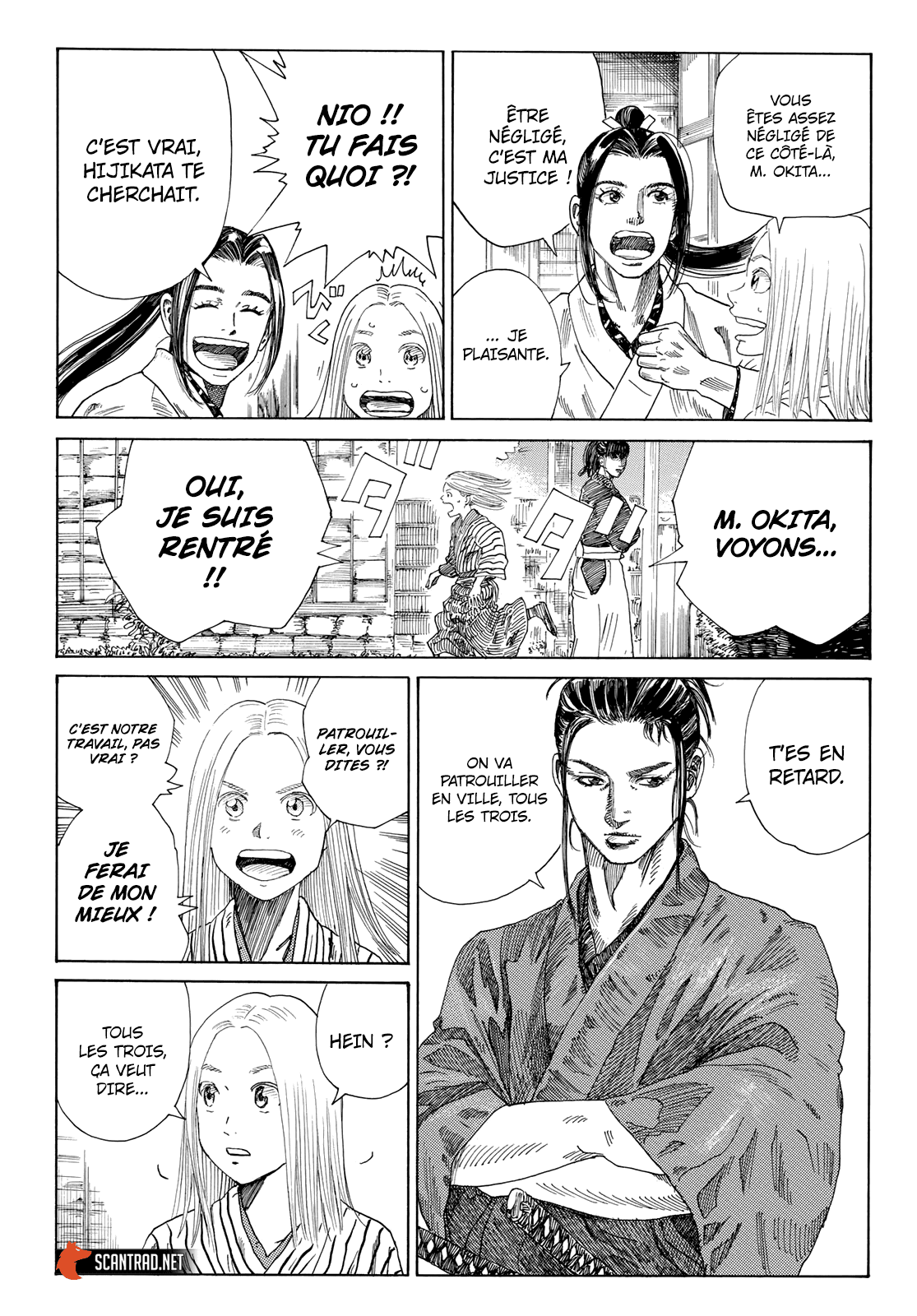 Read Blue Wolves FR Manga Online