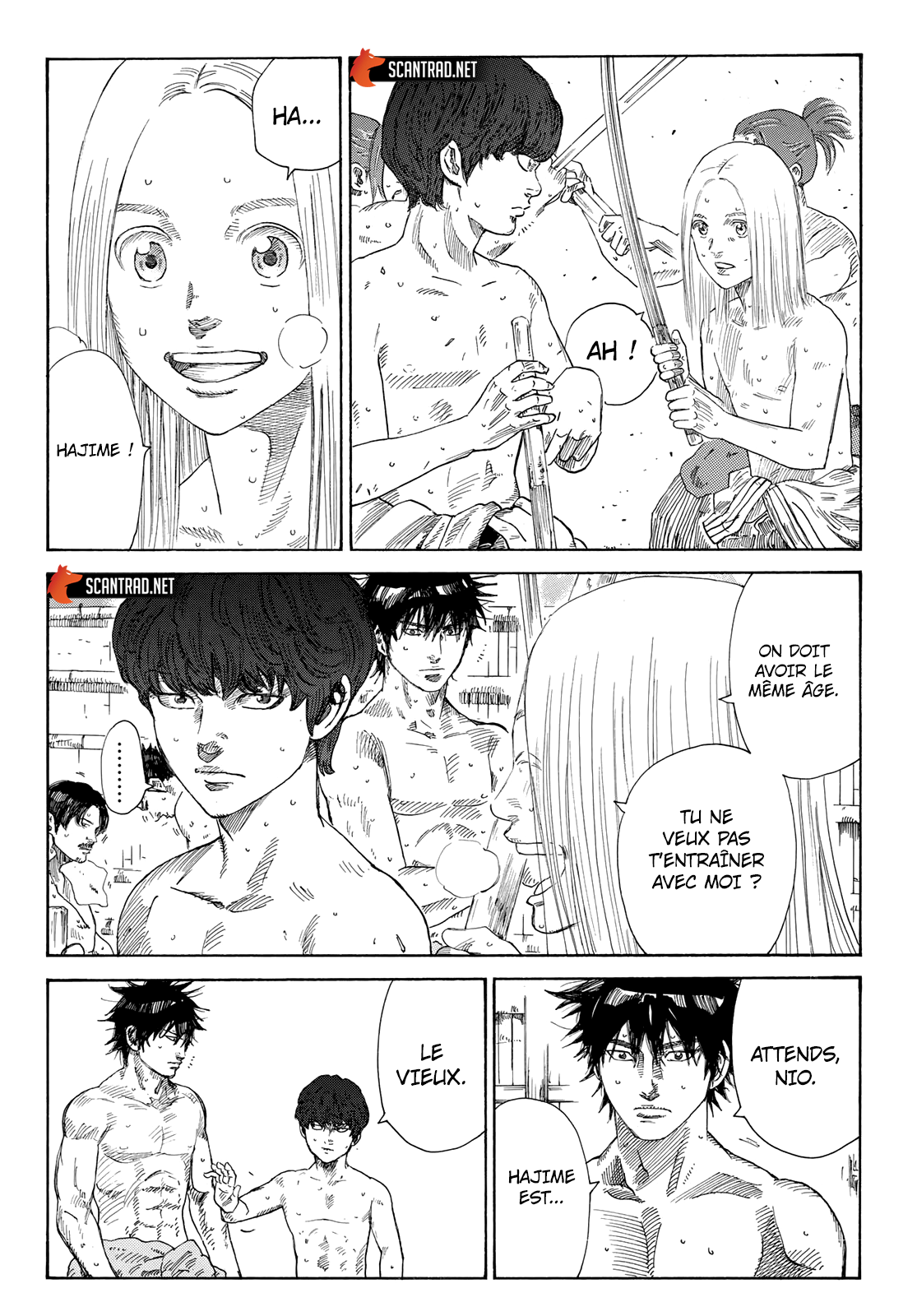 Read Blue Wolves FR Manga Online