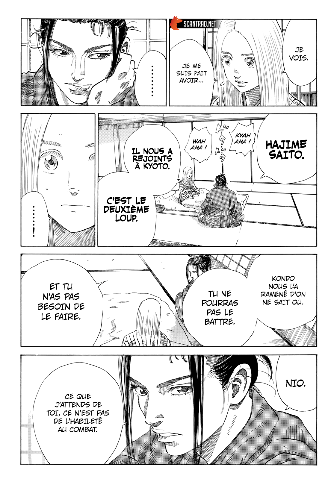 Read Blue Wolves FR Manga Online