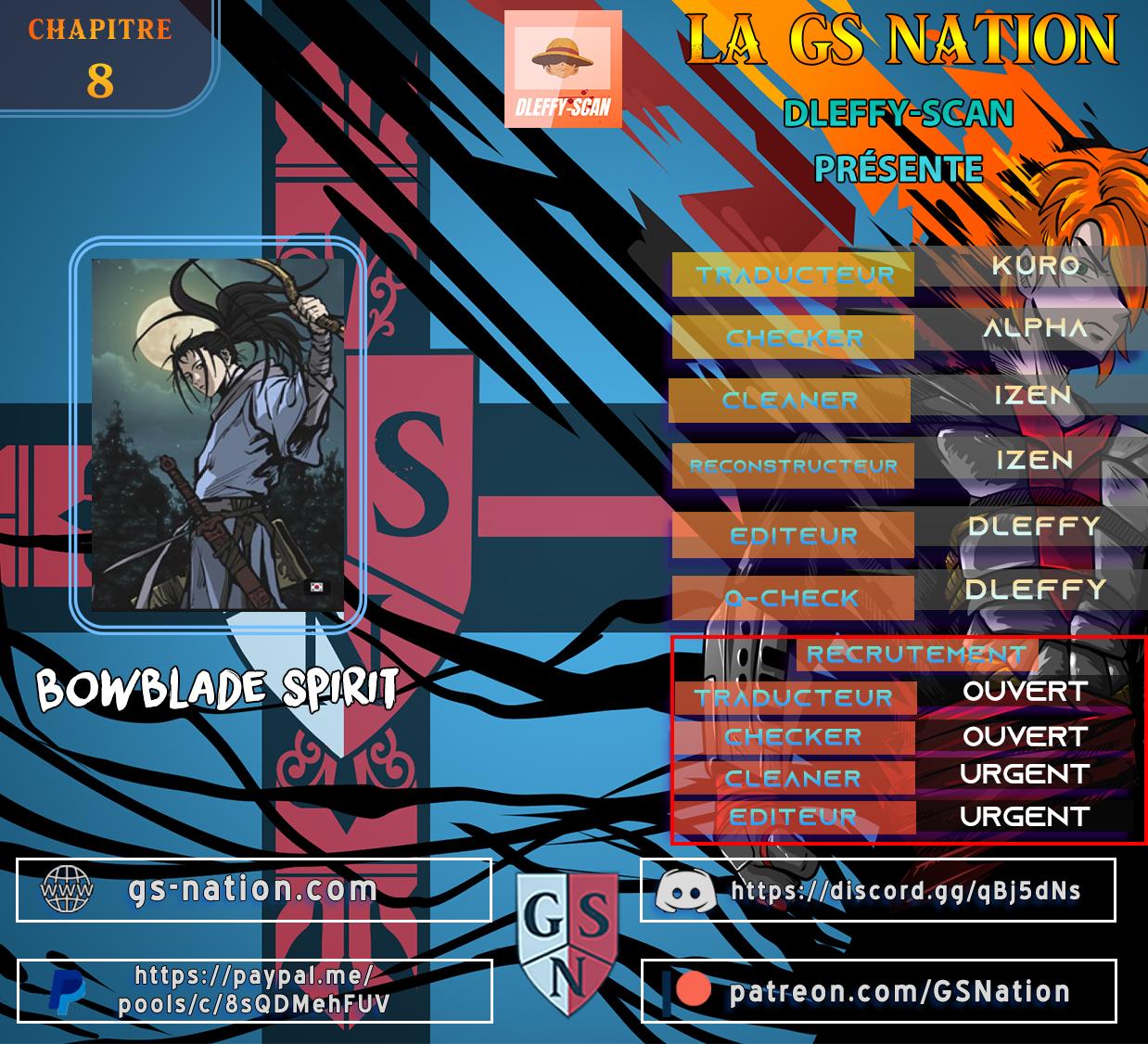 Read Bowblade Spirit FR Manga Online