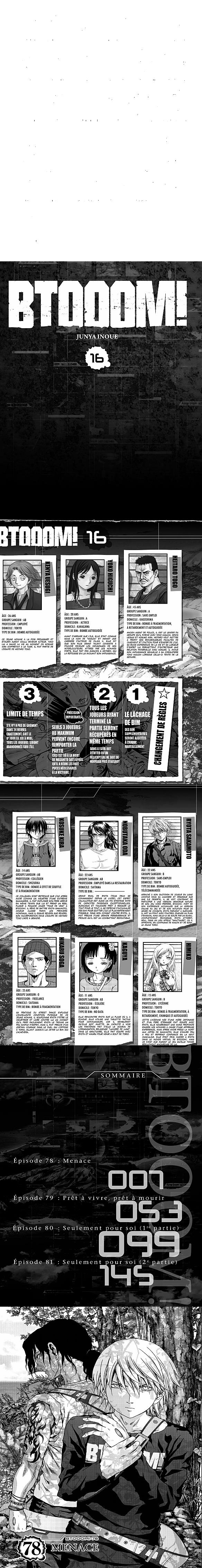 Read Btooom FR Manga Online