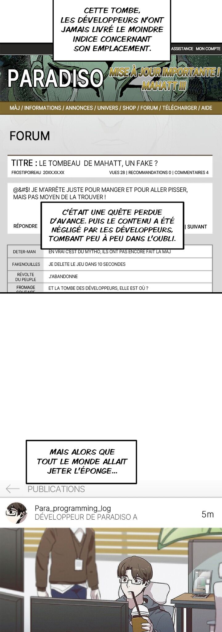 Read Bug Player FR Manga Online