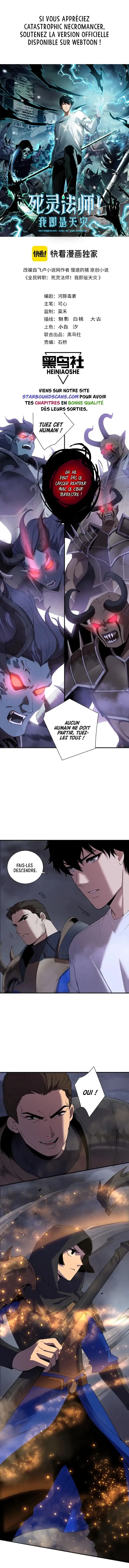 Read Catastrophic Necromancer FR Manga Online