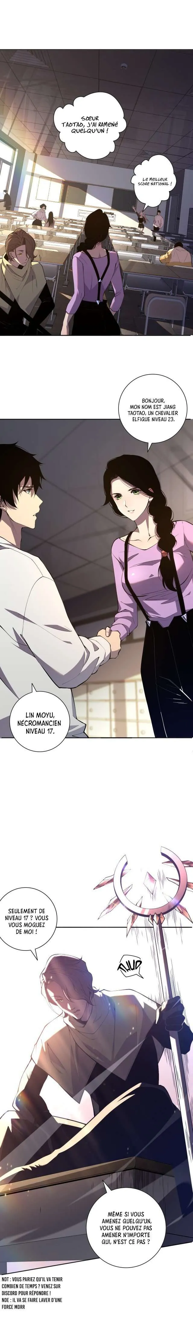 Read Catastrophic Necromancer FR Manga Online
