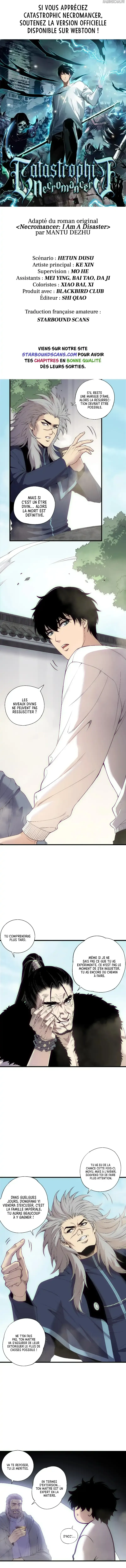 Read Catastrophic Necromancer FR Manga Online