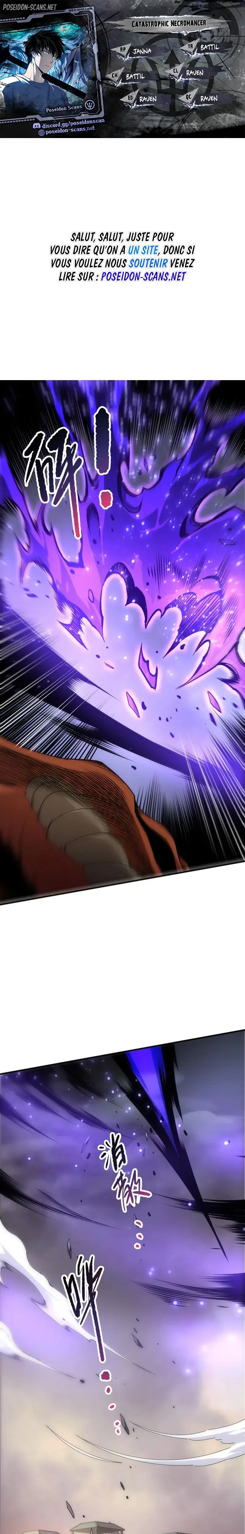 Read Catastrophic Necromancer FR Manga Online