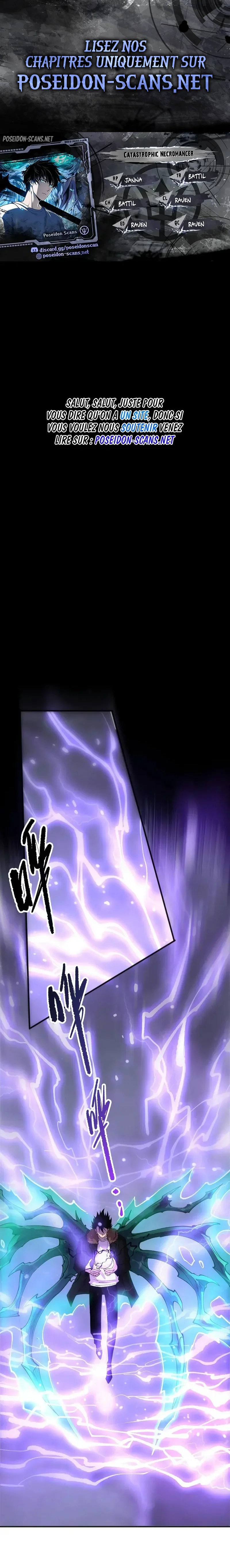 Read Catastrophic Necromancer FR Manga Online