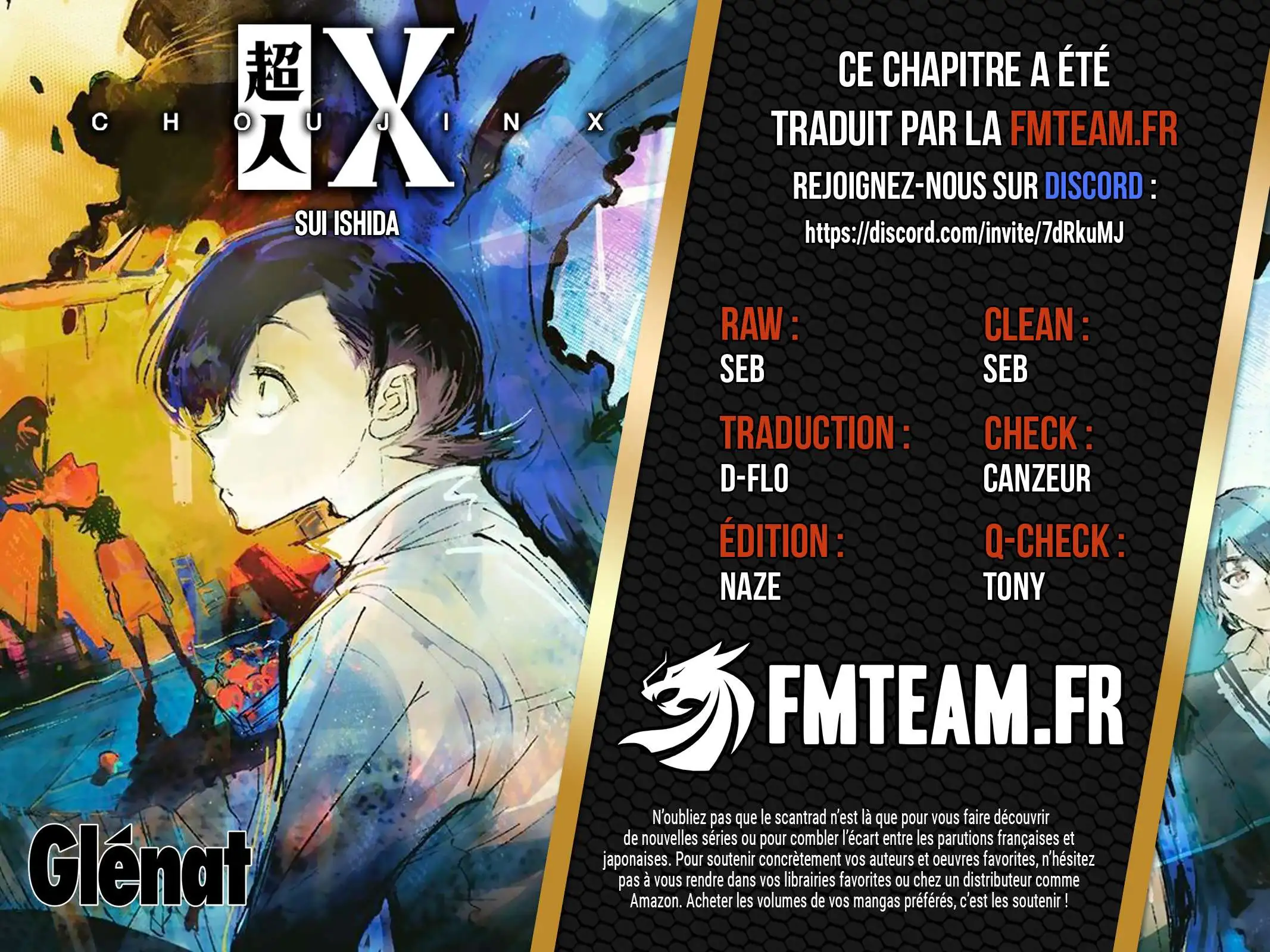 Read Choujin X FR Manga Online