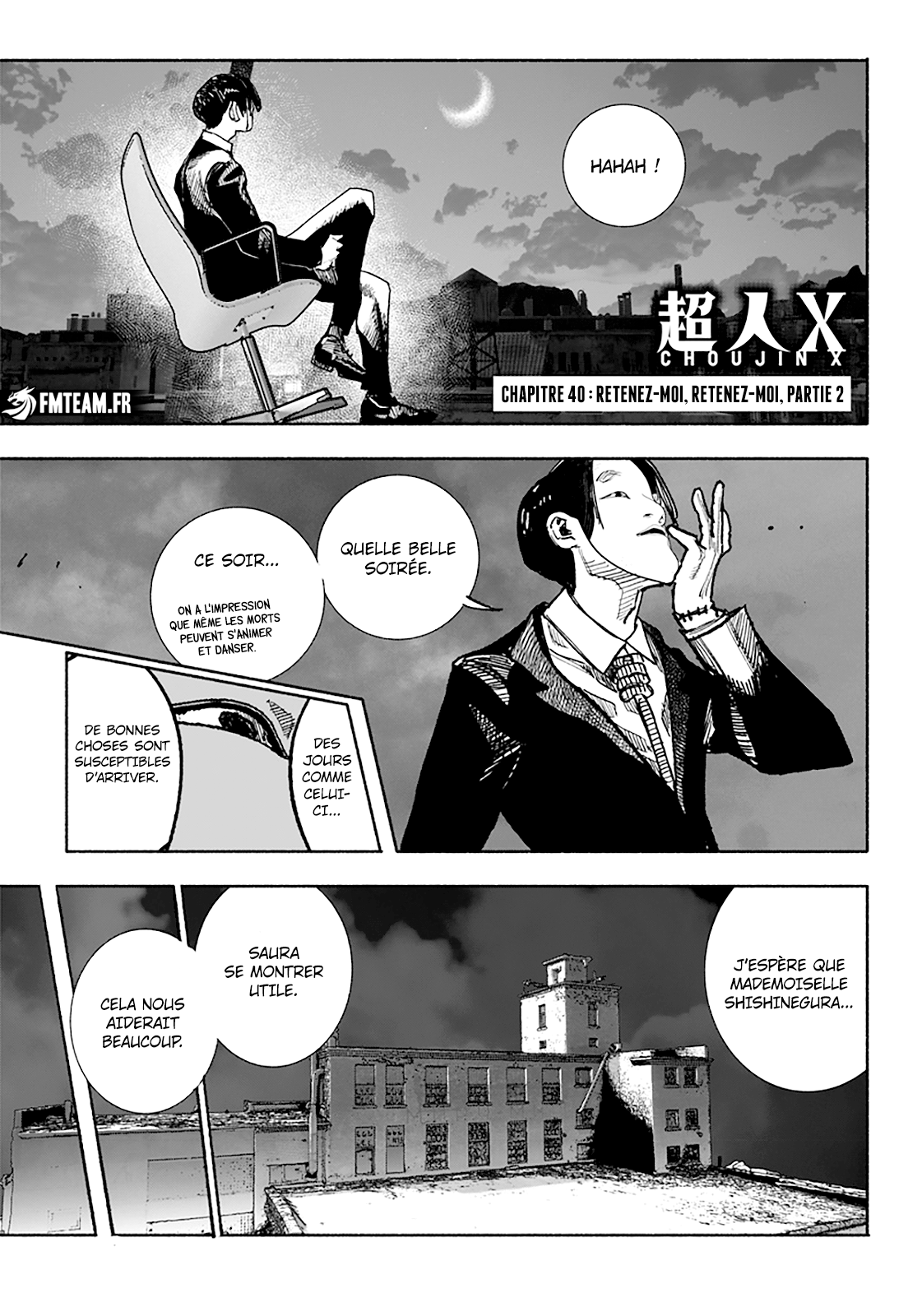 Read Choujin X FR Manga Online