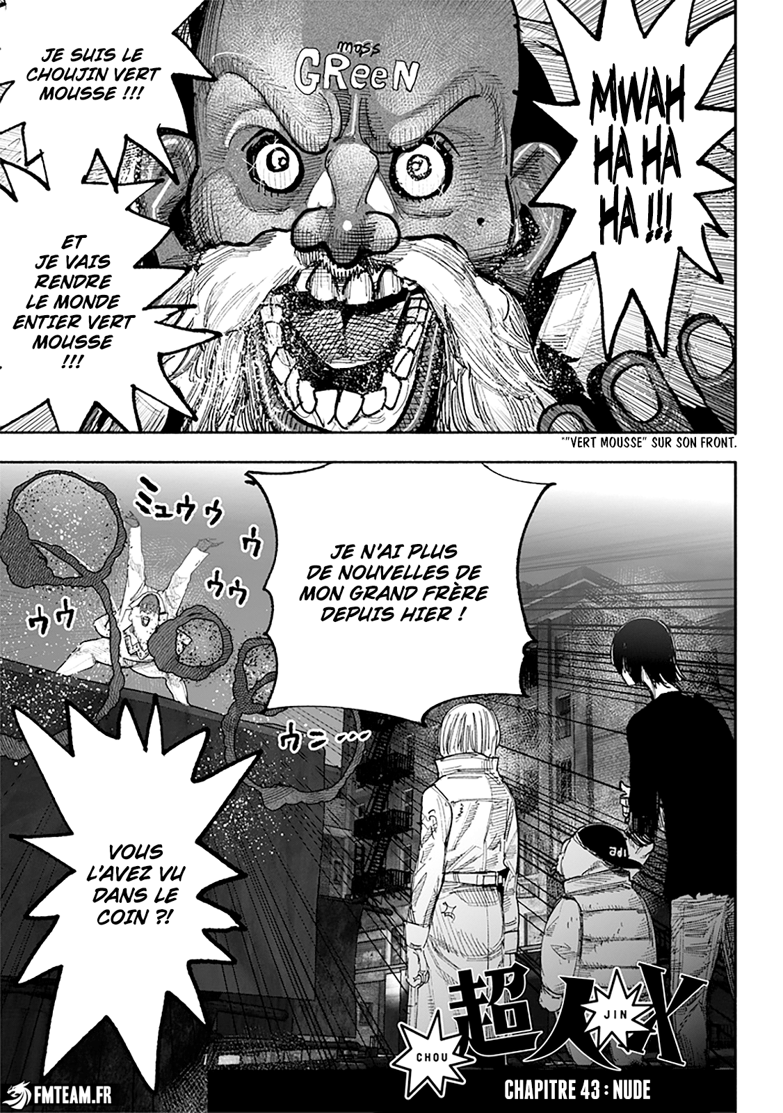 Read Choujin X FR Manga Online