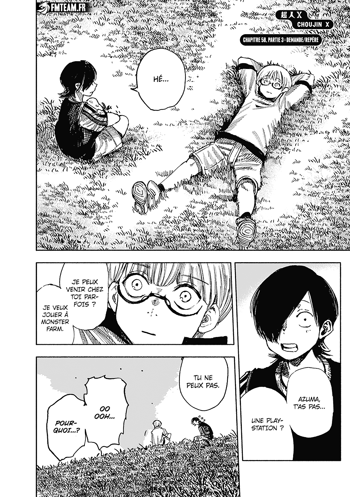 Read Choujin X FR Manga Online