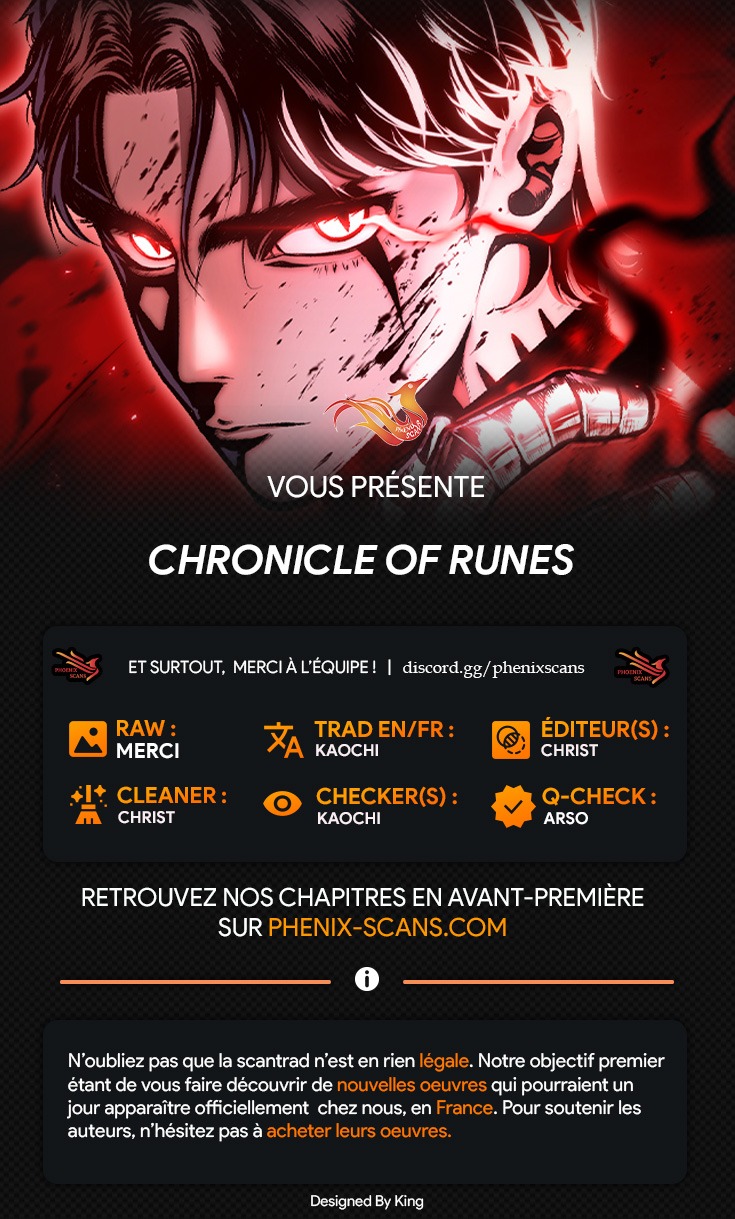 Read Chronicle of Runes FR Manga Online