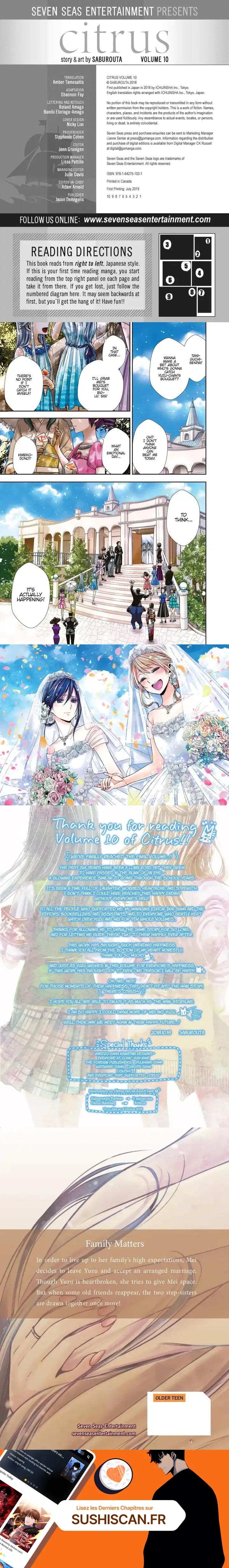 Read Citrus FR Manga Online
