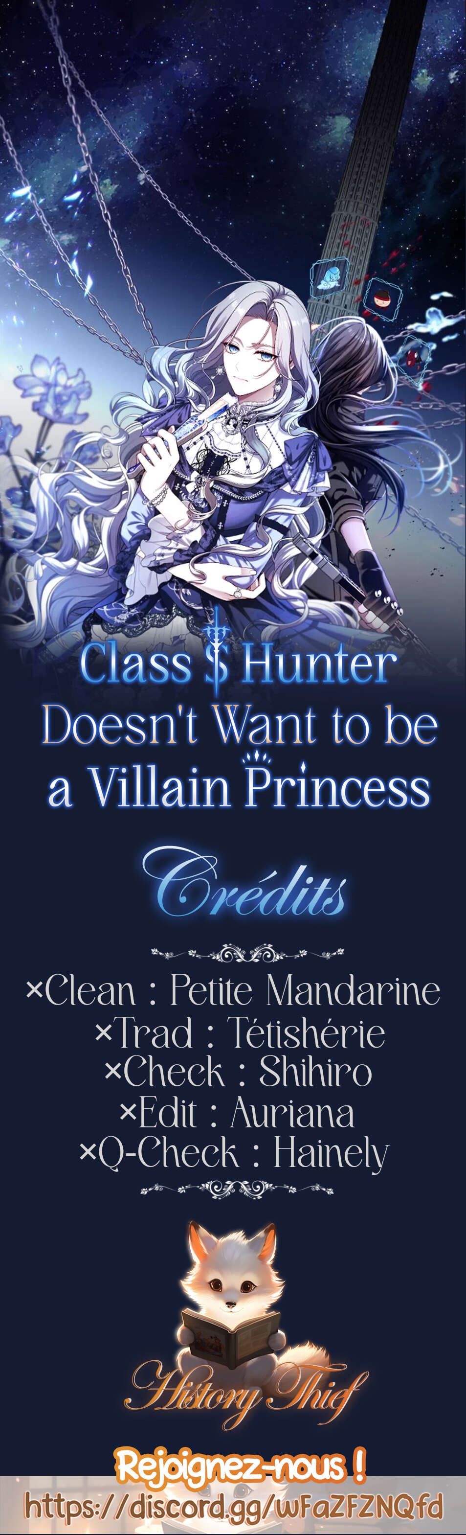 Read Class S Hunter Doesn t Want to be a Villain Princess FR Manga Online