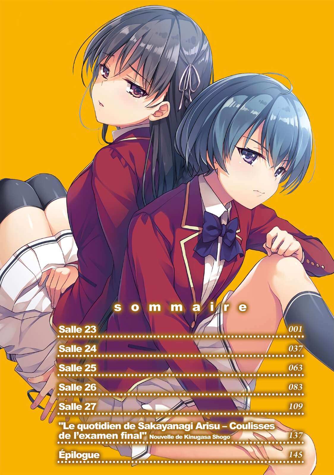 Read Classroom of the Elite FR Manga Online